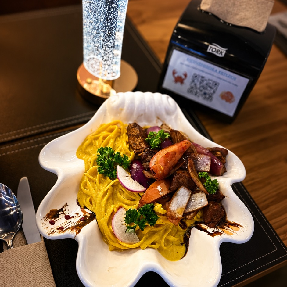 Fetuccini de lomo saltado