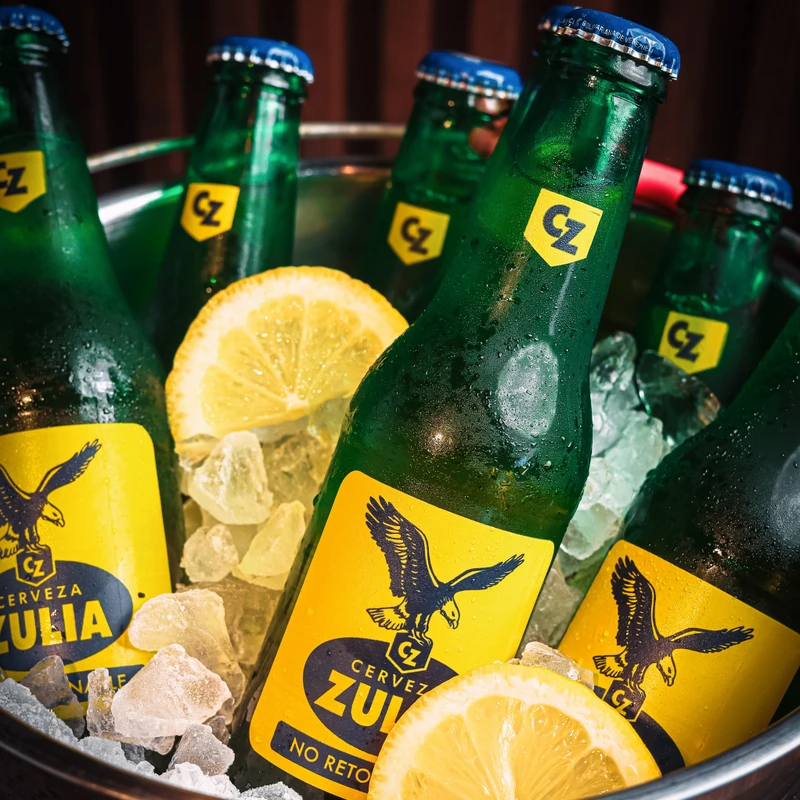 Tobo de 8 Cervezas Zulia
