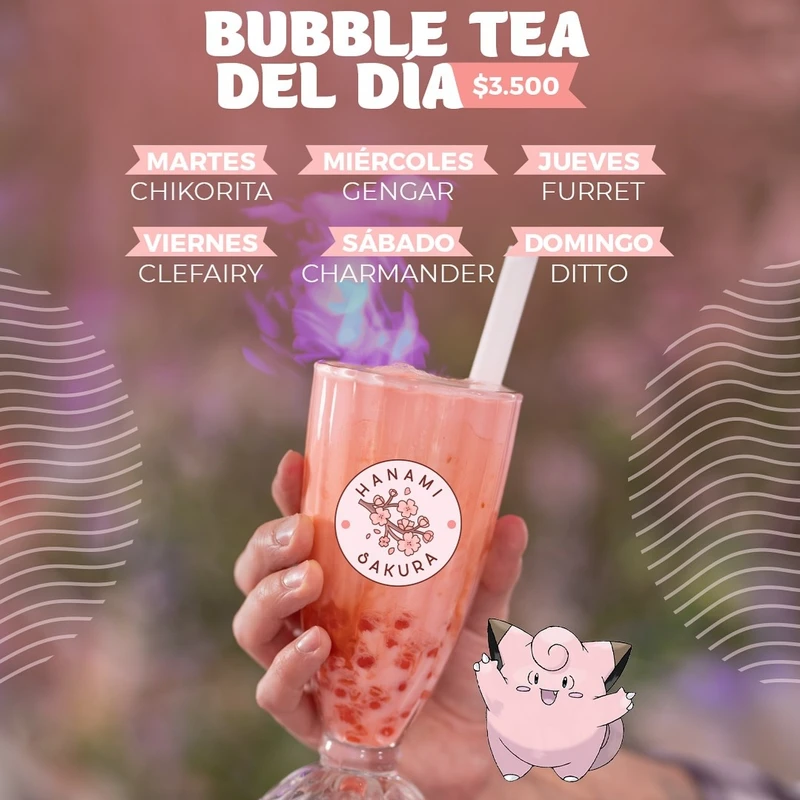 BUBBLE TEA DEL DÍA