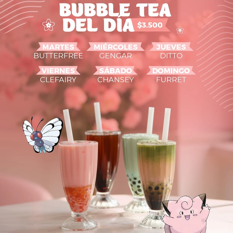 BUBBLE TEA DEL DÍA