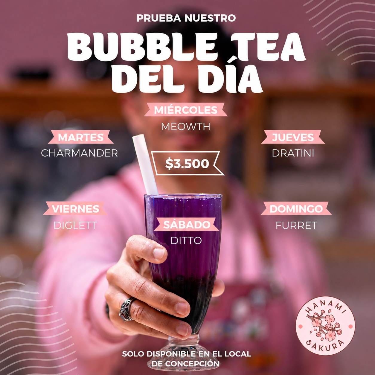 BUBBLE TEA DEL DÍA