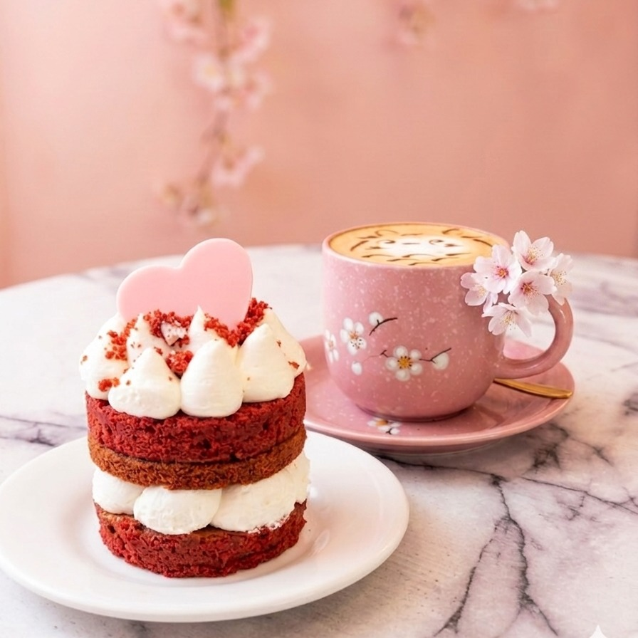 Torta + Bebida Caliente (Americano, Latte o Té)