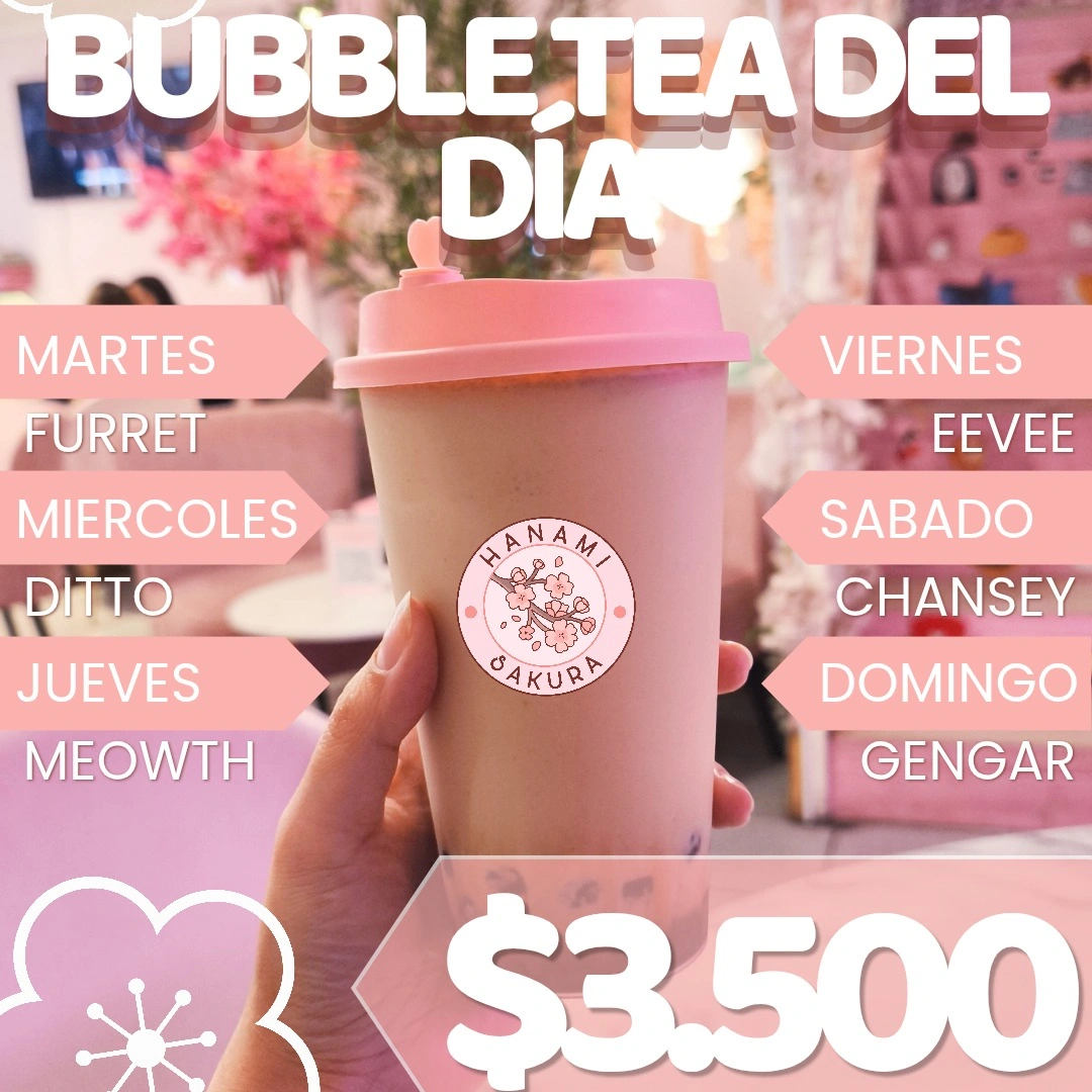 BUBBLE TEA DEL DÍA